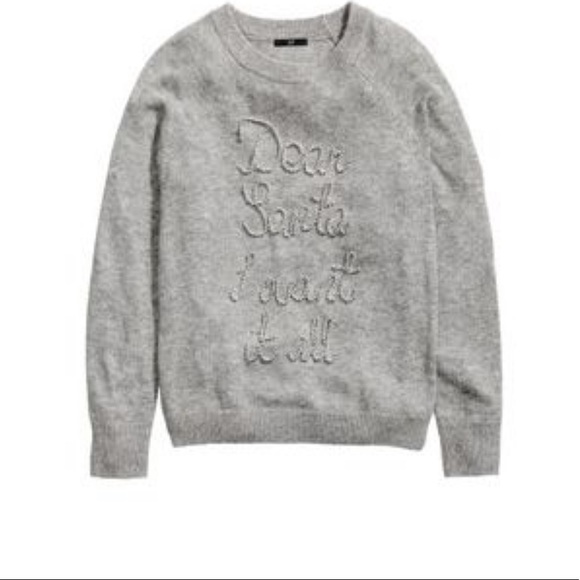 Christmas Sweater Dear Santa I Want It 